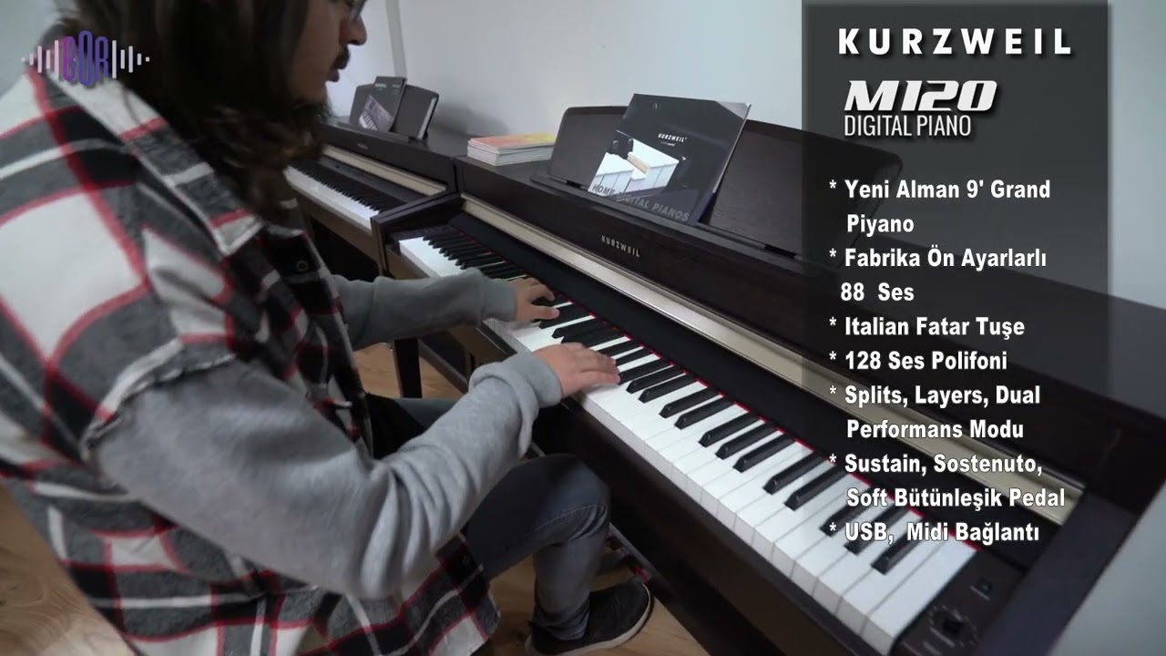 KURZWEIL M120 DİJİTAL PİYANO