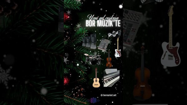 🌲Yeni yıl coşkusu Bor Müzik’te…☃️bormarket.net #music #yeniyılhediyesi #hediye #sessistemi